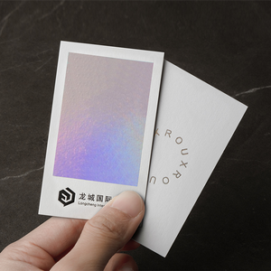 กระดาษการ์ดธุรกิจกระดาษการ์ดธุรกิจกระดาษการ์ดธุรกิจแบบอิงค์เจ็ทสองด้าน - Product Image 2