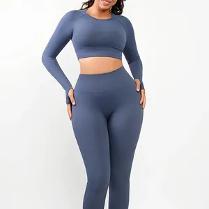 Plus Size Clothing Yoga Set Clothing Manufacturers Women's Fitness Wear Sports Workout