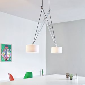 Lustre suspendu rectangulaire, ampoule LED E27, commande par interrupteur, garantie de 2 ans - Product Image 4