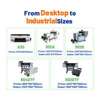 Imprimante Directe sur Film Kingjet DTF A3 Machine d'Impression Textile Epson DTF XP600 I3200 Imprimante DTF pour T-shirt et Tissu