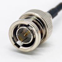 Cable Coaxial RG179 de 75 Ohmios con Conector BNC Macho a Macho, 80 cm