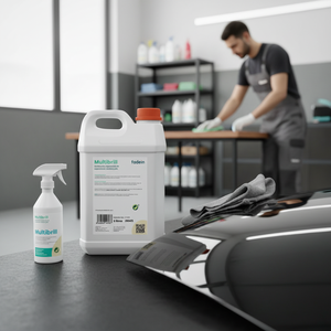 Detergente per uso domestico multiuso con liquido profumato bianco per interni per cruscotto in legno e lucidatura rigenerante in pelle - Product Image 3