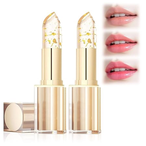 Bálsamo <span class=keywords><strong>Labial</strong></span> con Lámina de Oro que Cambia de Color, Personalizado OEM, con PH 8+, Humectante y de Larga Duración (8+ Horas) para Mujeres - Product Image 2