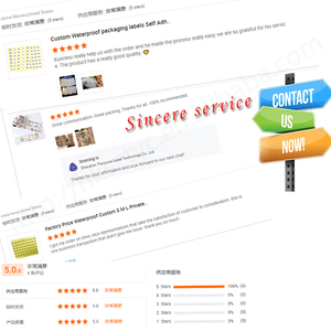 Tự dính tùy chỉnh in ấn không thấm nước rõ ràng lá vàng dán logo trong suốt nhãn - Product Image 5