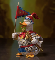 Sculpture de canard en laiton peinte de manière créative, décoration Feng Shui pour la maison, cadeau pour la fête des pères