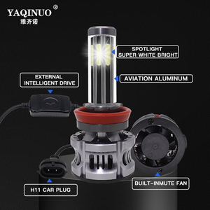 Système d'éclairage automobile Canbus Led N8 Led 8 côtés Phares à LED H11 Ampoules de phare à LED 80W 360 Phare à LED Tout-terrain - Product Image 4