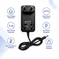 Alimentation à découpage OEM personnalisée 12V 2A 2000mA 24W, adaptateur AC/DC avec prises multiples US EU UK AU pour routeur et moniteur