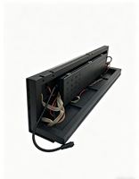 Mur vidéo LED pour escaliers intérieurs, pour les métros et les aéroports, couleur pleine, résolution 16:9 avec écran tactile infrarouge