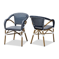 Chaise de salle à manger de loisir empilable en aluminium contemporain Offres Spéciales de style antique pour l'extérieur et l'intérieur pour les restaurants et les hôtels