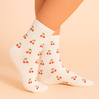 Chaussettes de sport unisexes antidérapantes à bord festonné, tricotées, compressives et rembourrées
