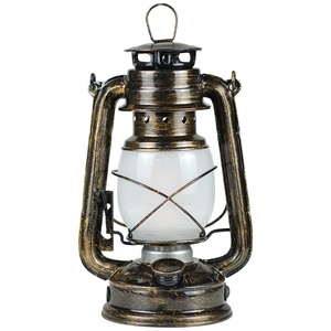 Lanterne de <span class=keywords><strong>camping</strong></span> exclusive transfrontalière, effet flamme, style lanterne de <span class=keywords><strong>cheval</strong></span> rétro, portable pour l'extérieur, certifiée CE, avec variateur 5V - Product Image 1