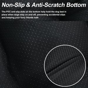 Wasbare hondenbed met antislip bodem, waterdichte binnenhoes, eierkrat schuim, duurzame huisdiermat - Product Image 5