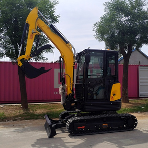 Mini Excavadora de 3.5 Toneladas con Motor Hidráulico, Piezas de Repuesto, Sistema CE EPA, de Alta Resistencia para Construcción, Envío Gratis - Product Image 1