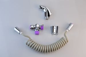 Распылитель для биде с хромированным покрытием для туалета - Product Image 2