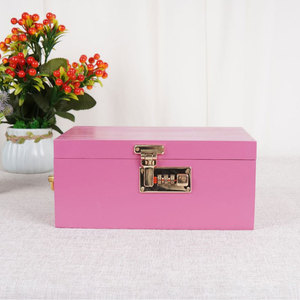 Premium Pink Wooden Smell Proof Stash <b>Box</b> With <b>Lock</b> Stash Jar Bamboo Herbs Tobacco Custom Smoking Kit Storage <b>Box</b> - Product Image 4