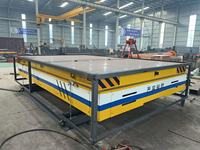 Chariot électrique sans rail de 100 tonnes à roues en caoutchouc avec télécommande sans fil pour le transport de composants de chantier naval