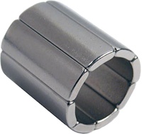 Diskon Super kuat disinter magnet Neodymium Bumi Langka magnet Generator Servo Motor Arc magnet