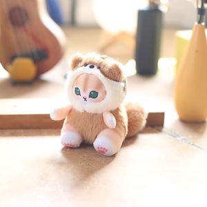 Portachiavi Peluche Gatto 12cm, Giocattoli Animali Anime Cartoon, Ciondoli Imbottiti, Regalo per Bambini - Product Image 6