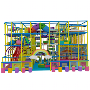 Diseño Novedoso: Área de Juegos <span class=keywords><strong>Infantil</strong></span> de Alta Diversión, Parque Temático Personalizado, Centro de Juegos para Niños, Tobogán, Equipo de Juegos Interior - Product Image 1