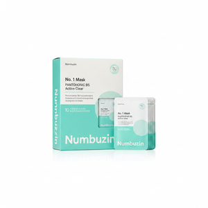 Numbuzin No. 1 Pantothenic B5 Hyaluronic Active Clear Mask Sheet Good Quality 10ea Facial Masks - Product Image 2