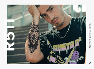 Personalizable hombres moda <span class=keywords><strong>tatuaje</strong></span> Marca Diseño Original impresión 15 días duración semipermanente <span class=keywords><strong>tatuaje</strong></span> temporal pegatina - Product Image 2