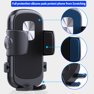 Nouveau support de téléphone de voiture Portable universel crochet en métal sortie d'aération support de téléphone support de téléphone <span class=keywords><strong>360</strong></span> support Mobile rotatif pour voiture - Product Image 2