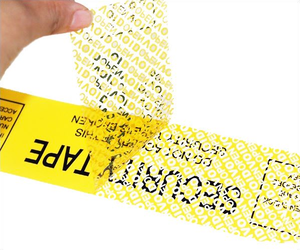 Tamper Evident <strong>Security</strong> <strong>Tape</strong>, Safety Prevent Opened <strong>Tape</strong> - Product Image 1