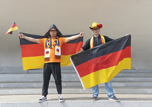 Bandera <span class=keywords><strong>de</strong></span> Alemania para Fans <span class=keywords><strong>de</strong></span> la Copa <span class=keywords><strong>del</strong></span> Mundo, producto para animar al aire libre, listo para enviar - Product Image 2