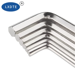 Juego de Llaves Allen en Forma de L de Acero al Carbono LXD, Destornillador Hexagonal, Métrico 0.9-8mm, Grado Industrial - Product Image 1