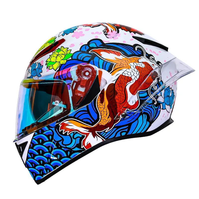 Capacete de motocicleta clássico pode ser personalizado, logotipo, capacetes de corrida para motocicletas, novo, 2023