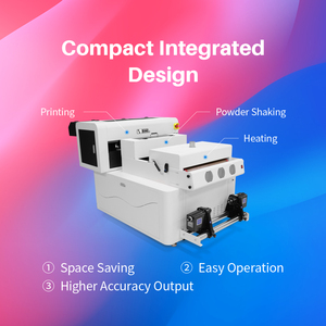 Cmykw huỳnh quang màu sắc tốt nhất nhỏ 60cm tích hợp thiết kế máy in cho quần áo túi mũ với BỘT LẮC máy - Product Image 2