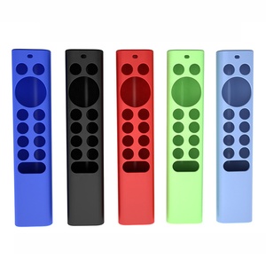 เคสซิลิโคนกันลื่นสำหรับรีโมทคอนโทรลทีวี ใช้สำหรับ <span class=keywords><strong>NVIDIA</strong></span> <span class=keywords><strong>Shield</strong></span> <span class=keywords><strong>TV</strong></span> Pro/4K HDR - Product Image 1