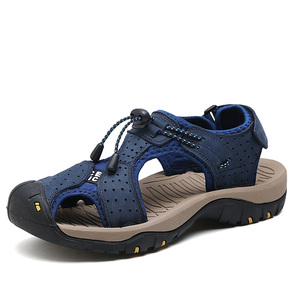 <span class=keywords><strong>Sandali</strong></span> da <span class=keywords><strong>Uomo</strong></span> per Esterni, Scarpe da Trekking e Spiaggia, Sportive, da Pescatore, in Pelle, Slip-on, Basse, Estive, Traspiranti, Fatte a Mano, a Punta Chiusa - Product Image 3
