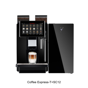 Machine à café expresso automatique professionnelle Dr.coffee CoffeeExpress avec double fonction pour les entreprises, machine à café autonettoyante - Product Image 4