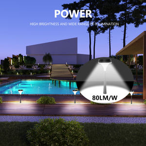 Lampe <span class=keywords><strong>solaire</strong></span> extérieure étanche Lampes de jardin solaires à LED-Écologique et économe en énergie pour la décoration extérieure - Product Image 4