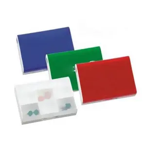 Boîte portefeuille de pilules de bonne qualité, boîte de pilules hebdomadaire, organisateur, portable, nouveau