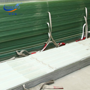 Xinruifu FRP Roofing Sheets 840 820 760 900 980 Fire Resistant Industrial Mining Metallurgical Customizable Cutting - Product Image 1