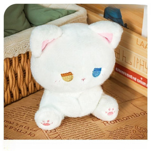 พวงกุญแจตุ๊กตาแมวน้อยนุ่มฟูนุ่มพิเศษน่ารักราคาโรงงานของขวัญขนาดเล็ก - Product Image 4