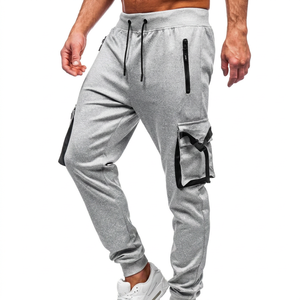Pantalon cargo pour homme en coton 100% de haute qualité, style streetwear, coupe décontractée et ample, personnalisable, vente en gros - Product Image 4