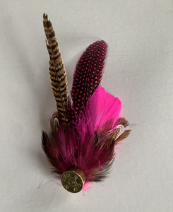 Sombrero de Gallo Personalizado con Adorno de Plumas, Pin para Sombrero, para Manualidades, Sombrero de Vaquero, Disfraz, Sombrero Fedora, Accesorio para el Cabello - Product Image 3