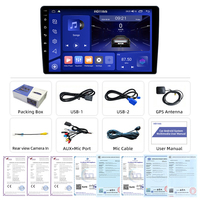 Radio ROTISS 2026 con Android 15 para Auto, Pantalla de 4GB 64GB, Reproductor de DVD para Auto, Monitor Android, Pantalla con Carplay