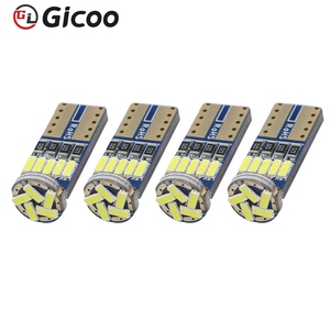 GICOO LED Highlight T10 Small <b>Bulbs</b> 4014-15SMD Canbus Car Signal LED Lights Auto Reading Dome Lamp - Product Image 2