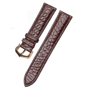 Correa <span class=keywords><strong>de</strong></span> <span class=keywords><strong>Reloj</strong></span> <span class=keywords><strong>de</strong></span> Cuero Genuino con Patrón <span class=keywords><strong>de</strong></span> Cocodrilo <span class=keywords><strong>de</strong></span> 18mm 20mm para Relojes <span class=keywords><strong>Cartier</strong></span>, Correa <span class=keywords><strong>de</strong></span> Cuero para Tank Solo Ballon Bleu - Product Image 4