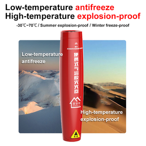 เครื่องดับเพลิงละอองลอย119มล. แบบพกพา10วินาทีกันไฟอย่างรวดเร็วเป็นมิตรกับสิ่งแวดล้อมสำหรับคลังสินค้าห้องครัวปั๊มน้ำมัน - Product Image 6