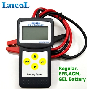 Herramienta Profesional Lancol 200, Probador de Baterías de Auto, Analizador de Vehículos, Sistema de 12v, USB para Impresión - Product Image 3