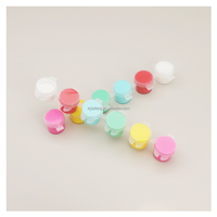 Artecho 3ml * 6 mini pots de peinture d'artiste en verre et toile/acrylique/bandes de peinture en papier pour la peinture artistique