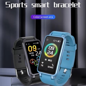 Reloj Inteligente Cuadrado <span class=keywords><strong>C2</strong></span> Plus, Monitor de Salud y Actividad Física, Monitor de Frecuencia Cardíaca, Pulsera Inteligente Deportiva, Pantalla TFT de 0.96 Pulgadas, Resistente al Agua - Product Image 5