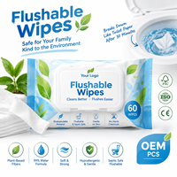 Lingettes humides jetables biodégradables, lingettes à base de plantes, lingettes de nettoyage jetables, fournisseur de logo personnalisé