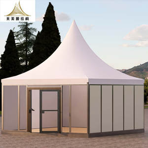 Hoge Kwaliteit Outdoor Pvc 3X3M 4X4M 5X5M 6X6M Feest Evenement Bruiloft Pagode Tenten Met Aluminium Frame - Product Image 6