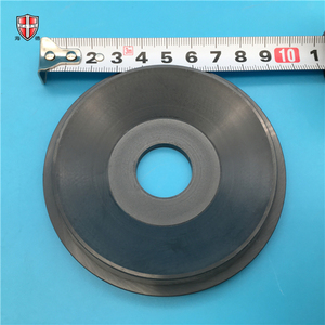 Siège de soupape en céramique de nitrure de silicium résistant à l'usure, douille étagée durable en Si3N4, composant industriel dur anti-friction - Product Image 4
